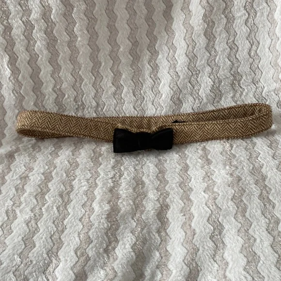 Ralph Lauren Wool Belt with Velvet Bow
