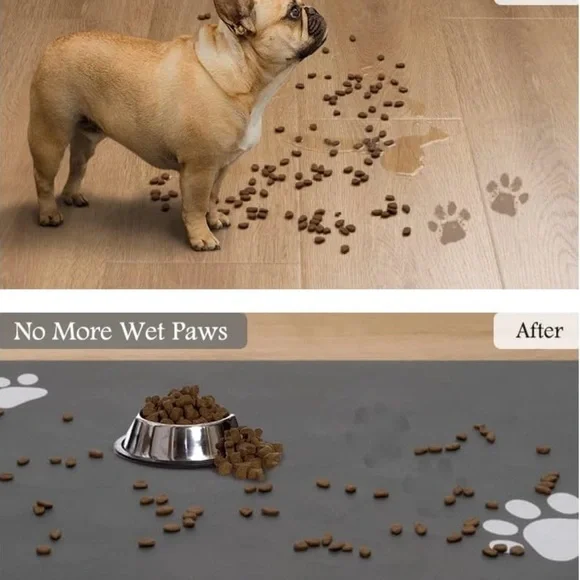 NWT -SINLAND .. DOGGIE FOOS BOWL MAT