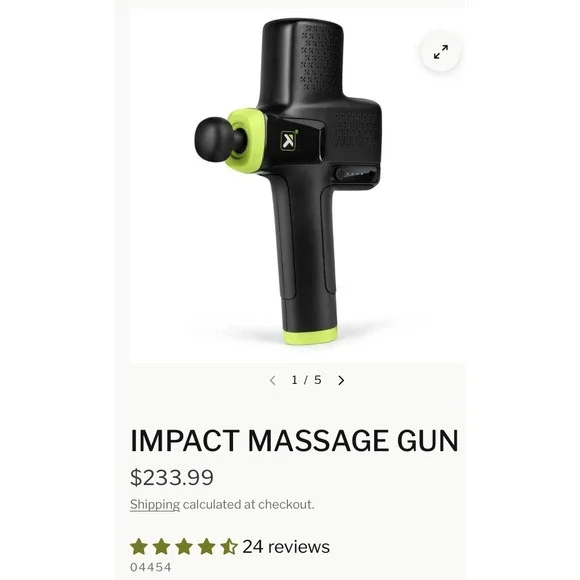 Trigger Point Impact Percussion Massage Gun Massager 4‎ Speed Rechargeable *NEW*