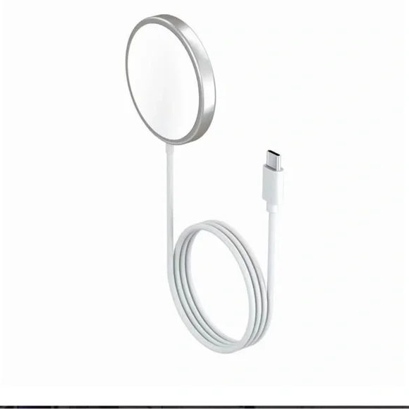 Magnetic Wireless Charger iPhone & USB-C Devices Fast Charging Pad New in Box