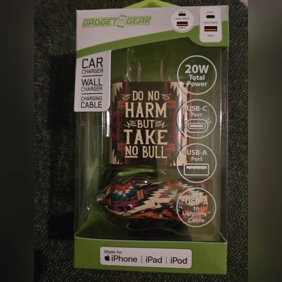 Gadget gear rapid charging 2 devices at same time charger