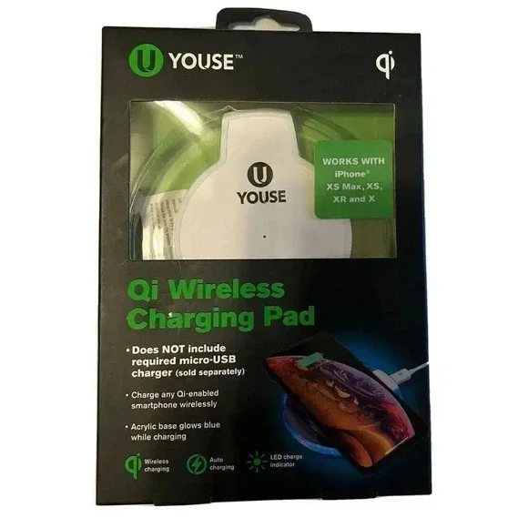 U Youse Wireless Charging Pad (iPhone XS‎ Max, XS, XR And X)