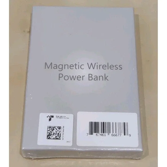 BBD Magnetic Power Bank for iPhone12000mAh Magsafe Battery Pack w 20w - Sealed