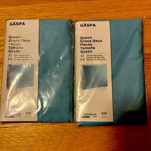 IKEA pillow case new Queen 20x30”
