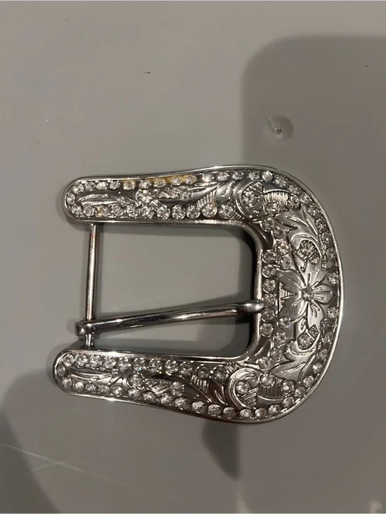 Rhinestone Western Belt Buckle