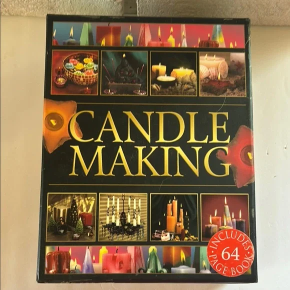 Candle Making Kit with 64-Page Book