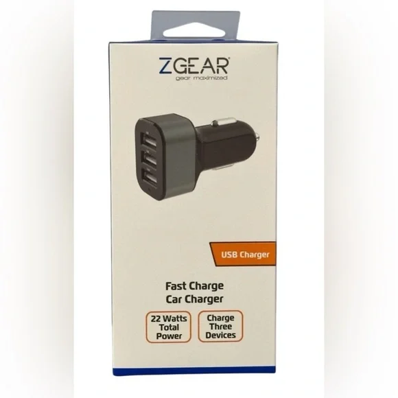 🔥🔥SALE🔥🔥Shear Triple USB Fast Car Charger