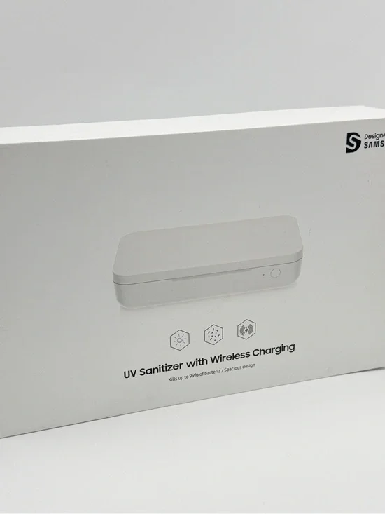 New Samsung UV Sanitizer Wireless Charging Dock, GP-TOU020SACWU