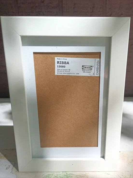 IKEA Ribba White Picture Frame 13080