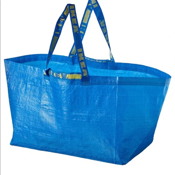 FRAKTA blue ikea bag 19 gallons NWT