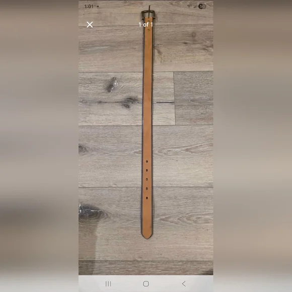 Brown Leather Belt