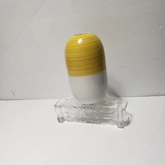 IKEA Knaprig Stoneware Beehive Bud Vase