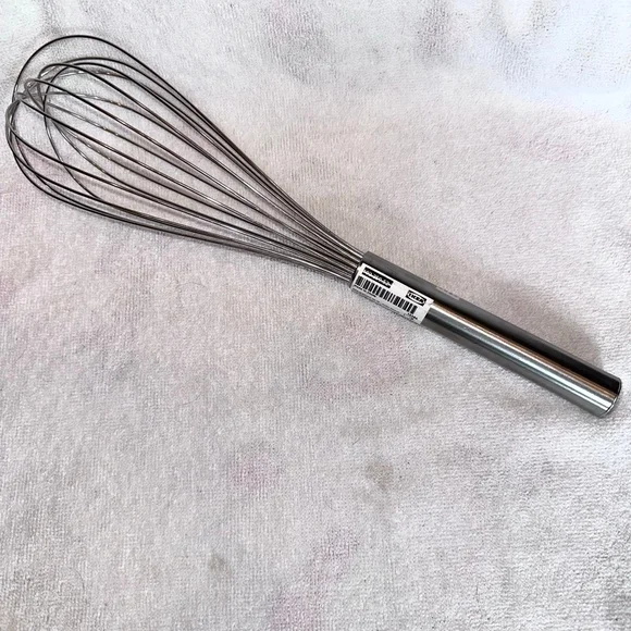 NWT Ikea Koncis Balloon Whisk Stainless Steel 11-3/4