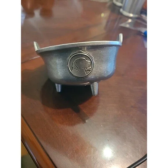 Vtg Pewter 3 Foot Cauldron Dog Show Award LRC By Wilton 4.5