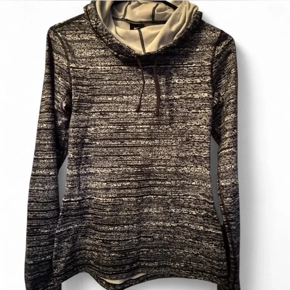 Nike Pro Dri-FIT Shirt in Gray and black static size small