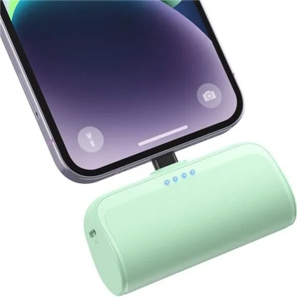 Mini Portable Charger Power Bank for iPhone,5200mAh Phone Charger