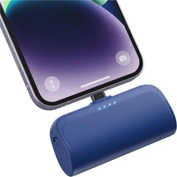 Mini Portable Charger Power Bank for iPhone,5200mAh Portable Phone Charger,