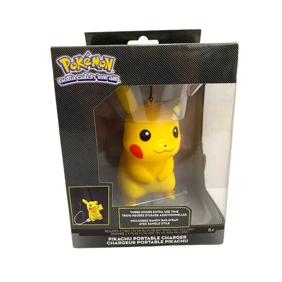 Pokemon Pikachu Universal USB Portable Phone Charger Gift ThinkGeek Battery Pack