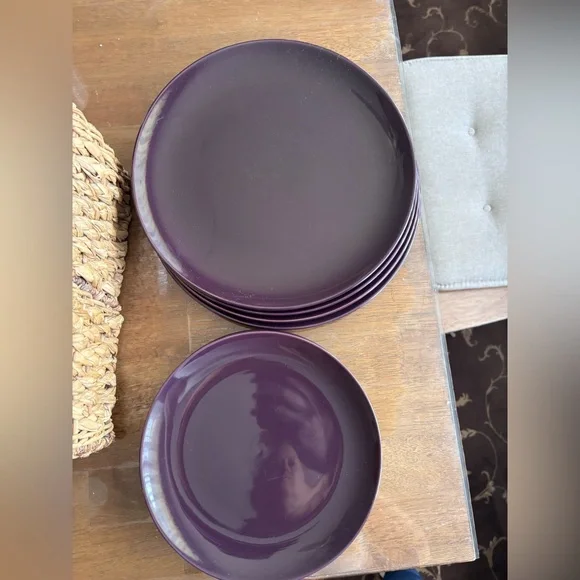 IKEA Plum Purple Ceramic Plates