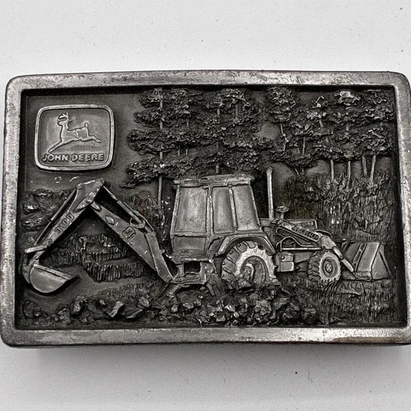 Vintage 1995 John Deere 310D Backhoe Loader Dubuque Works Limited Edition Belt
