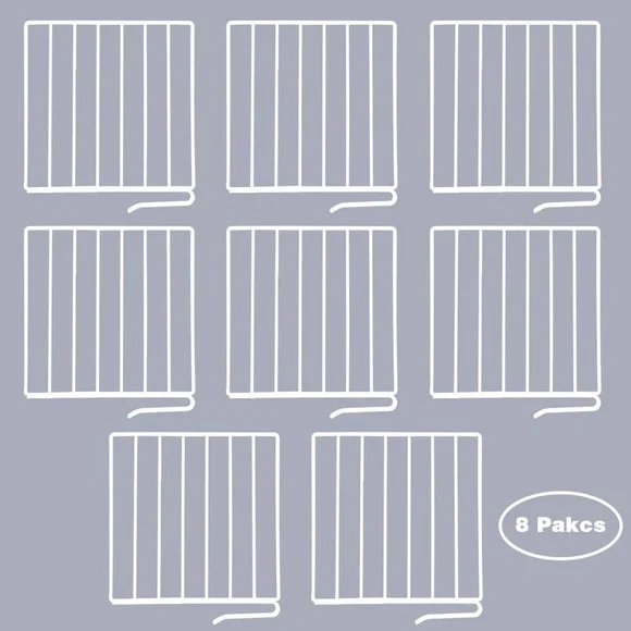 8 Pack Shelf Dividers Closet Organization-12