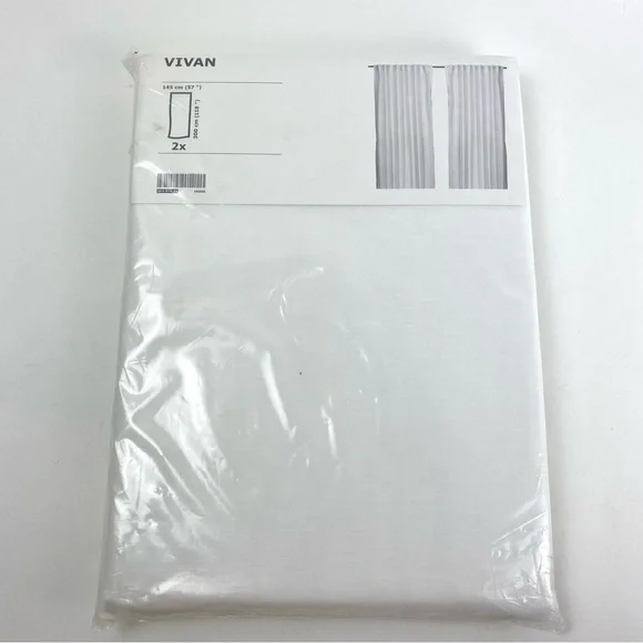 NWT Vintage IKEA VIVAN Curtains