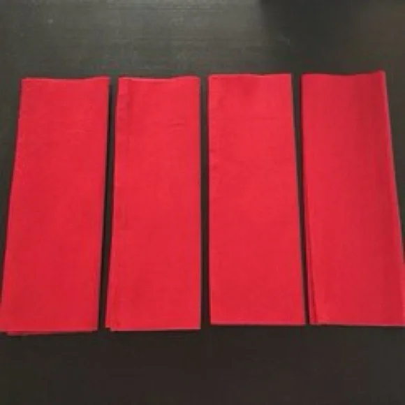 Red IKEA Placemats (set of 4)