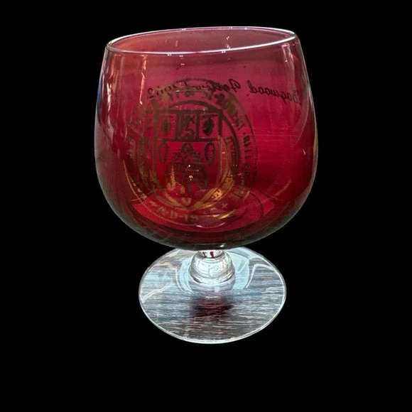 Vintage Fairfield University St. Robert Bellarmine 1962 Dogwood Festival Snifter