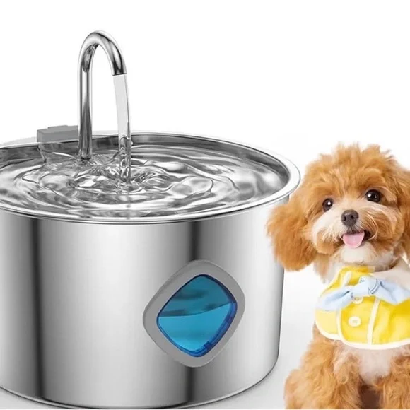 Stainless Steel Pet Water Fountain