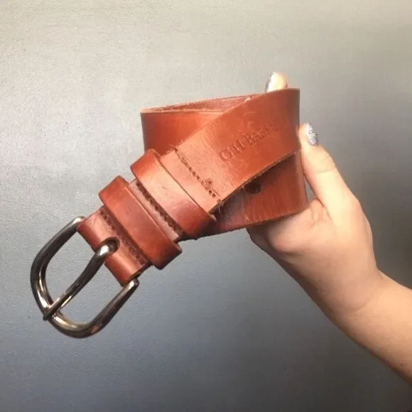 GH Bass & Co • Boys Genuine Leather Belt