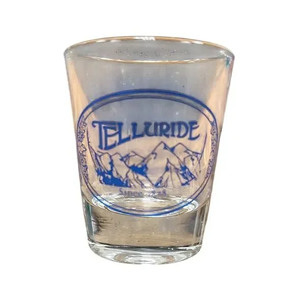 1985 Telluride Shot Glass.