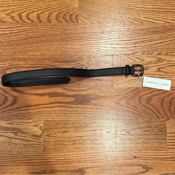 NWT Janie and Jack Black Belt