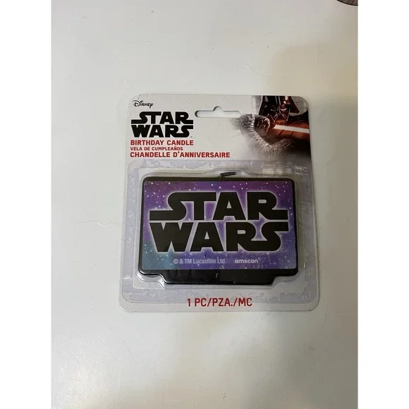 Star Wars Birthday Candle