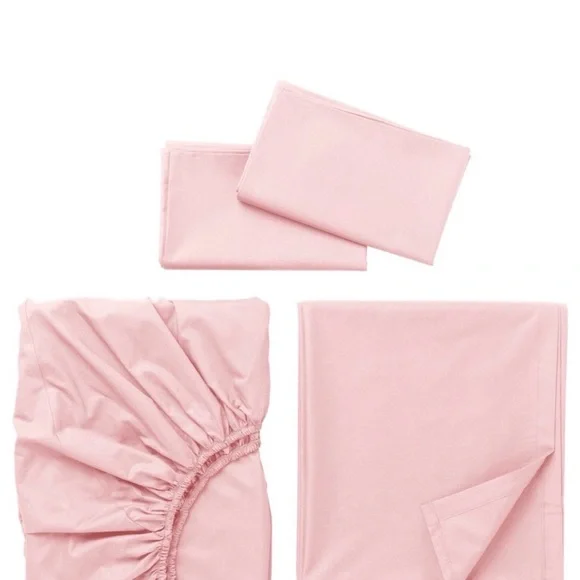 IKEA Soft Pink Bedding Sheets