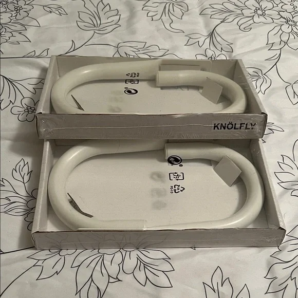 IKEA KNÖLFLY curtain tie back hooks