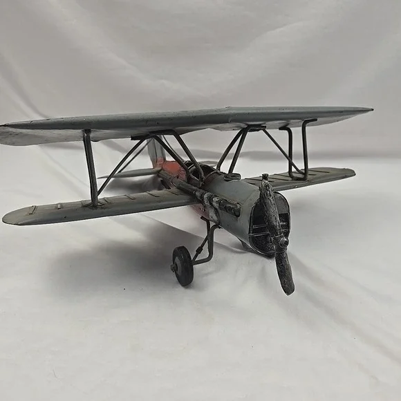 Biplane‎ Gray And Red 12