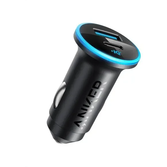 323 USB-C Car Charger 52.5W Fast Charge Adapter USB-A iPhone Samsung
