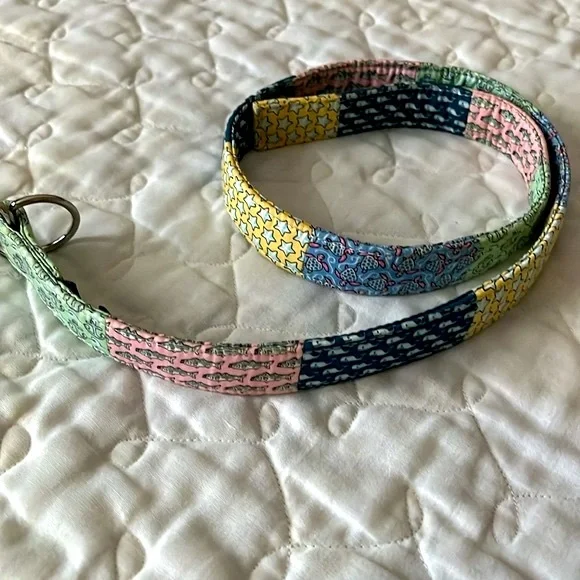 Vineyard Vines Child’s Patchwork D Ring Belt