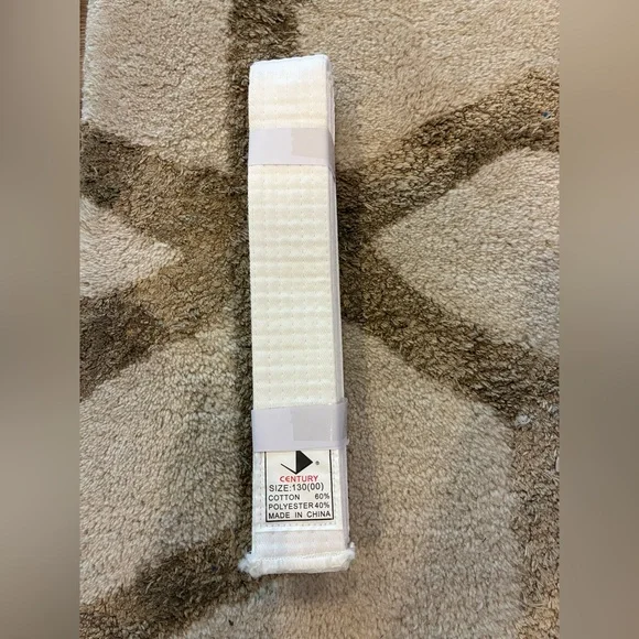 New Century Martial Arts Belt Youth Size 00 White