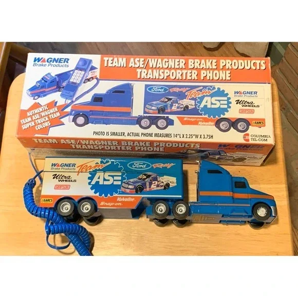 Team ASE/Wagner Brake Products‎ Transporter Phone w Box Very good condition