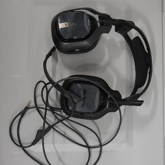 ASTRO Gaming A40 TR Headset for Playstation 4 PS4 PS3 PC Black Brown Tested work