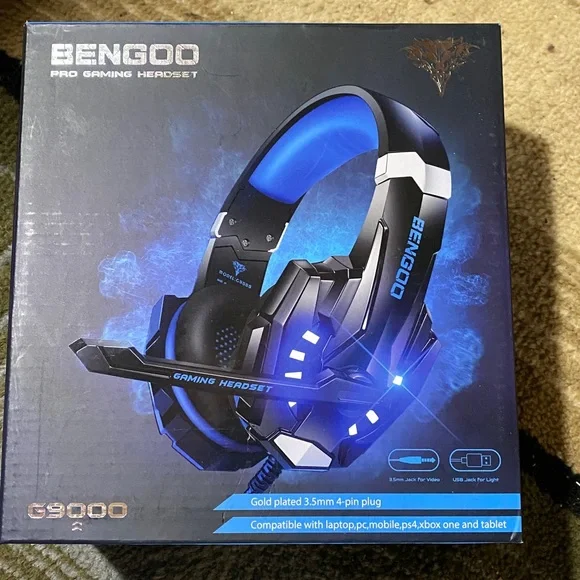 NEW, UNUSED Bengoo Pro Gaming Headset G9000