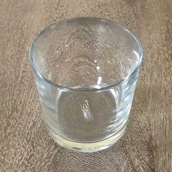 IKEA Clear Glass Candle Tumblers