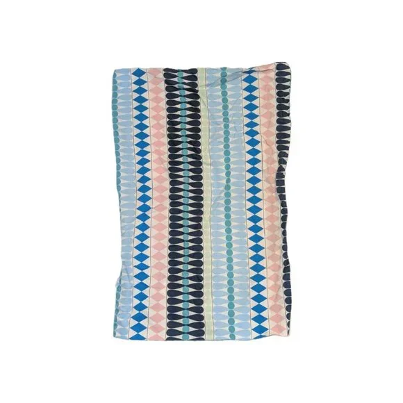 IKEA Mossflox Geometric Standard Pillowcase