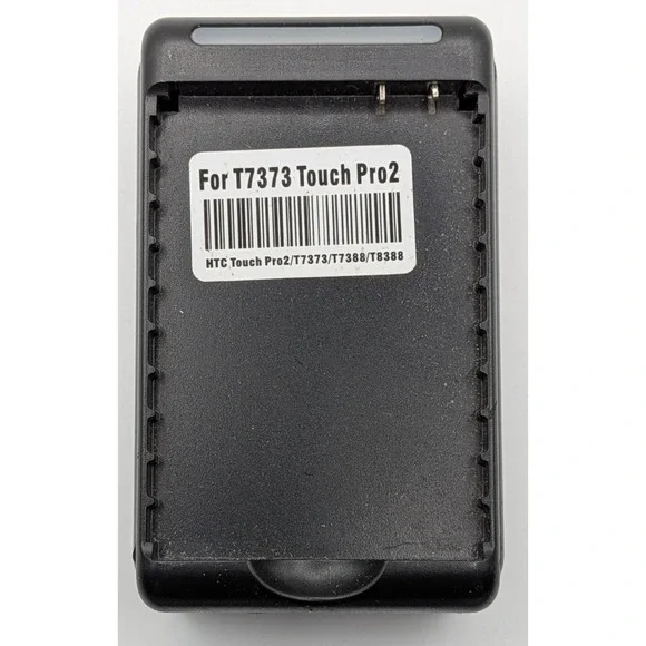 Yiboyuan Battery Charger HTC Touch Pro2 T7373 Black Good USB Port Untested
