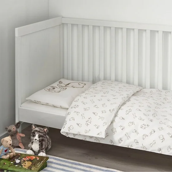 Ikea Bunny theme duvet and pillow case