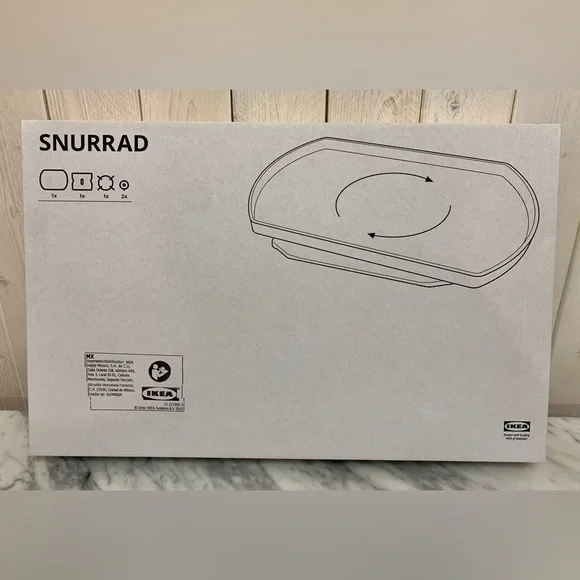 IKEA, Snurrad Lazy Susan, Clear