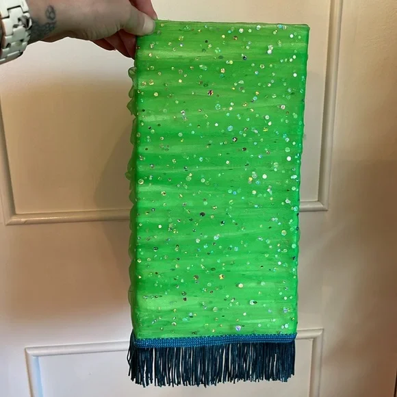 Ikea Orgel- Reworked Fringe Lampshade