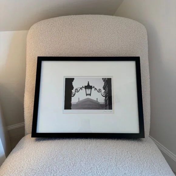Framed IKEA Black & White Picture - B