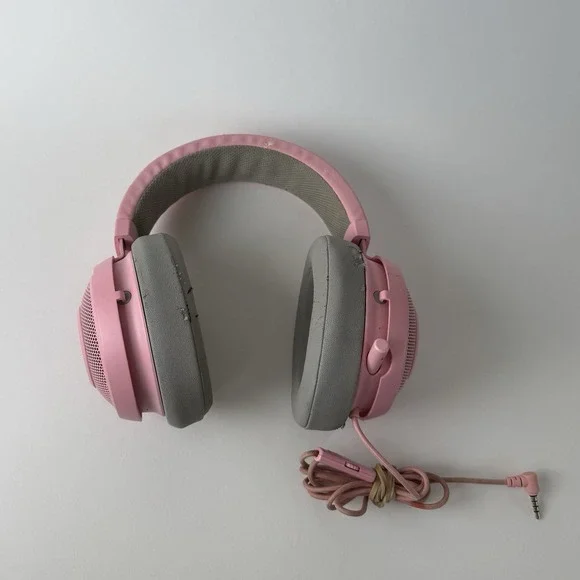 Razer Kraken Pro V2 Wired Gaming Headset - Quartz Pink Tested